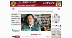 Desktop Screenshot of contraloriadelpoderlegislativo.gob.mx